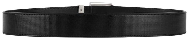 Givenchy Logo Engraved Buckle Belt Black