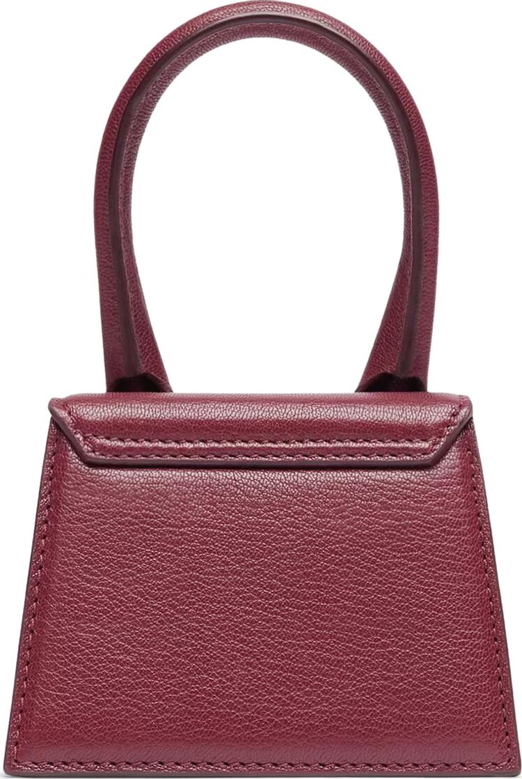 Jacquemus Le Chiquito Dark Burgundy