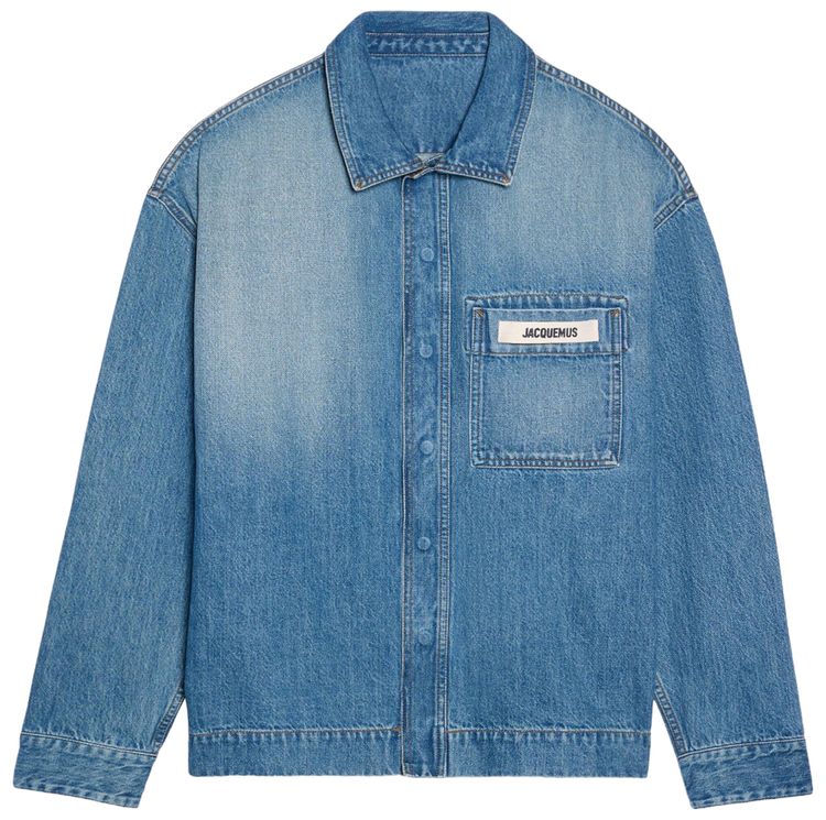 Jacquemus La Chemise De Nimes Shirt Pink