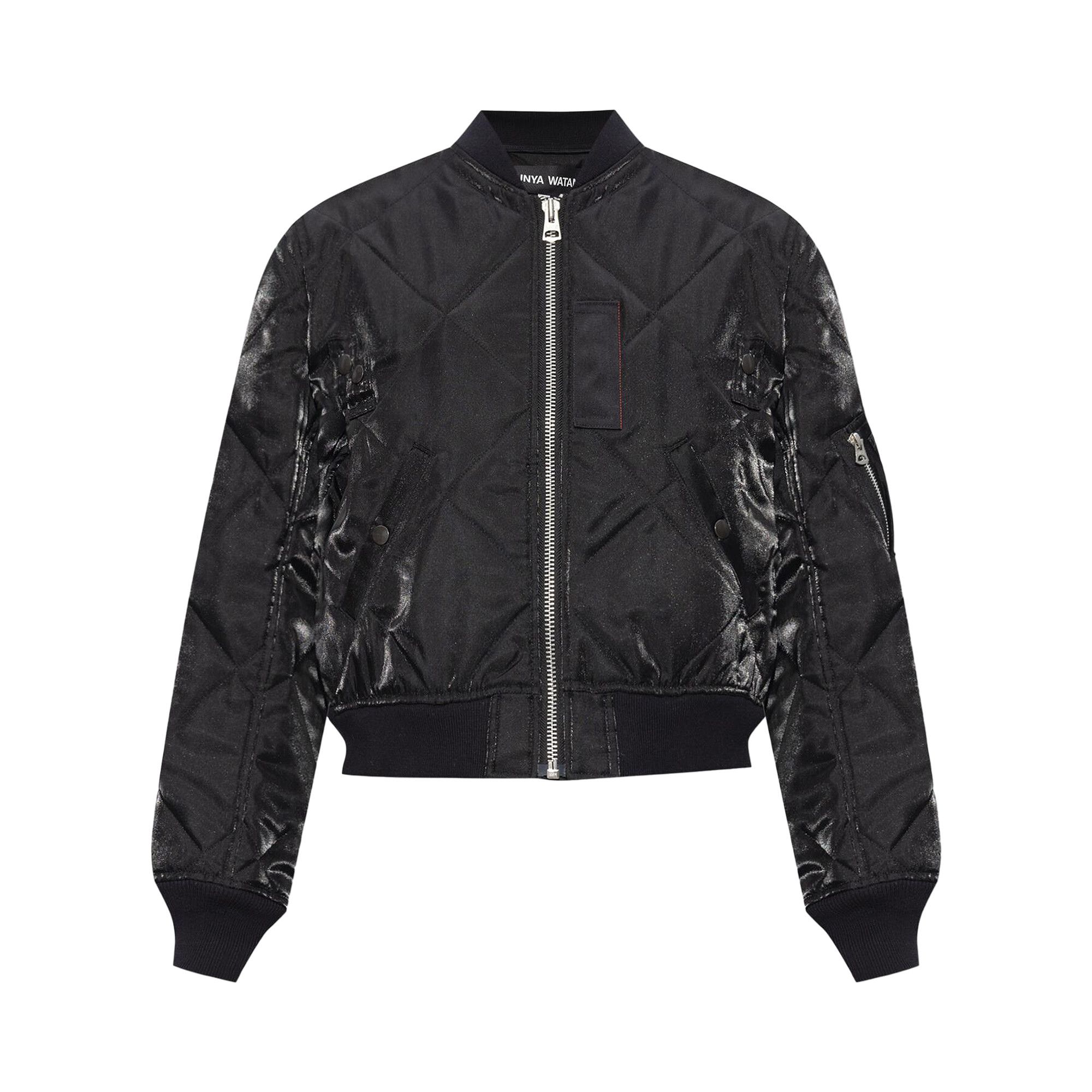 JUNYA WATANABE COMME des GARCONS / Zip Up Quilted Jacket/ジャケット/S/ポリエステル/BLK/JL-J022 Buy Junya Watanabe Zip Up Quilted Jacket 'Black' - JL J022 051 1