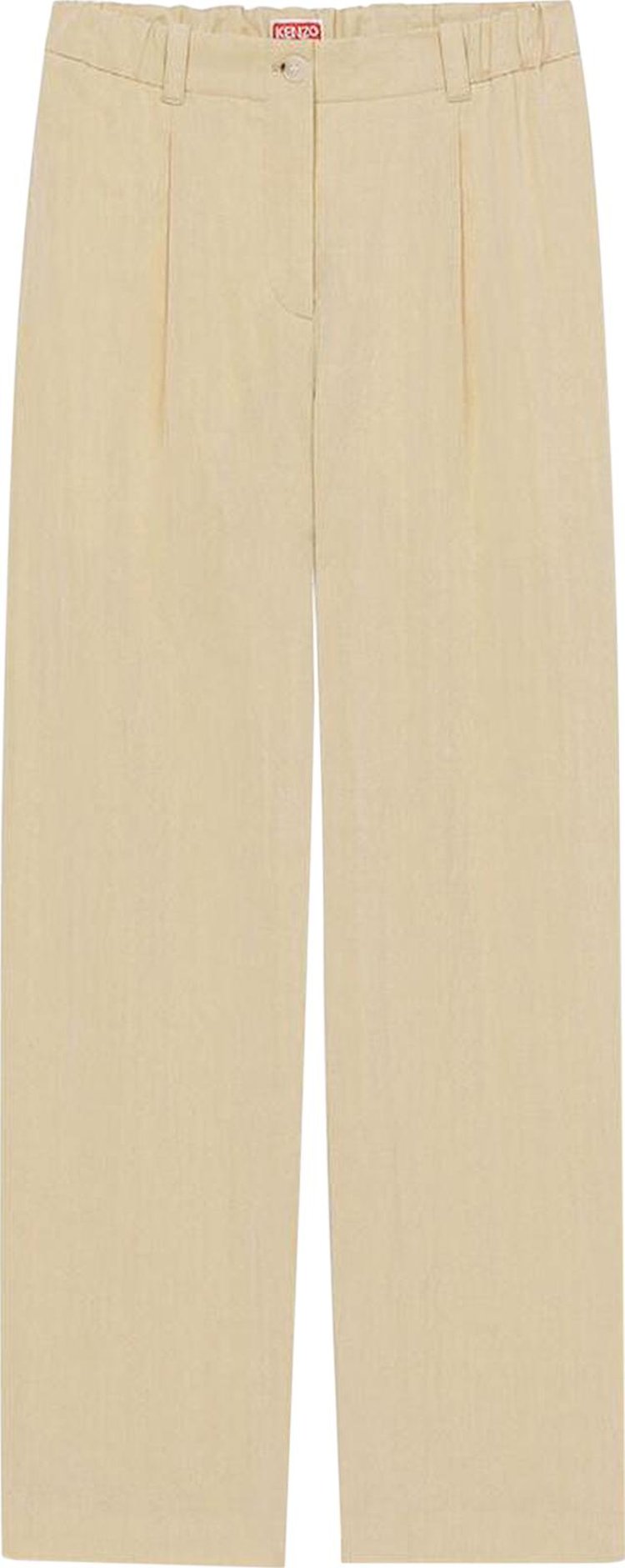 Kenzo Tailored Elasticated Trousers Beige