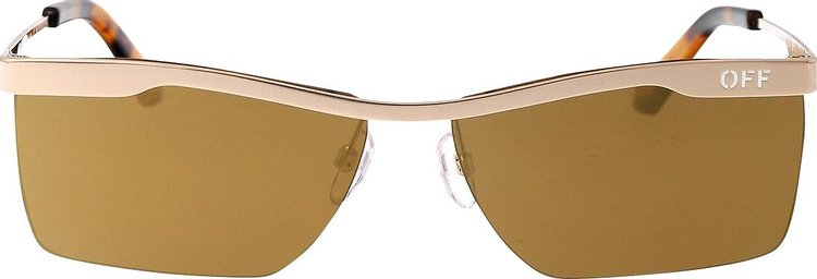 Off White Rimini Sunglasses Gold