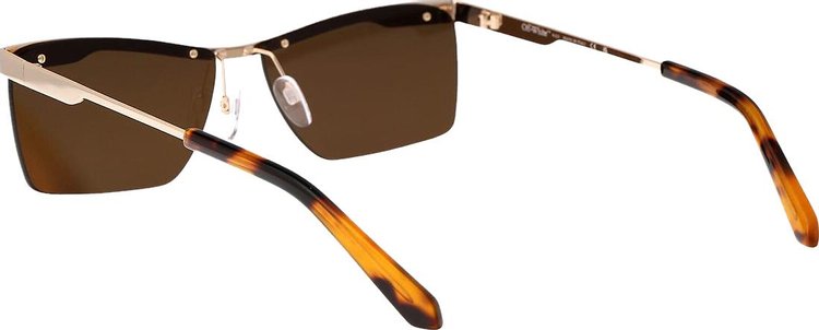 Off White Rimini Sunglasses Gold