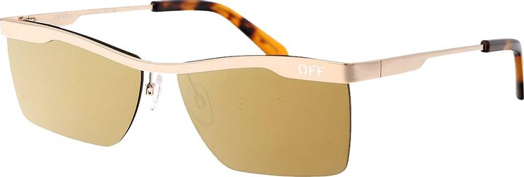 Off White Rimini Sunglasses Gold