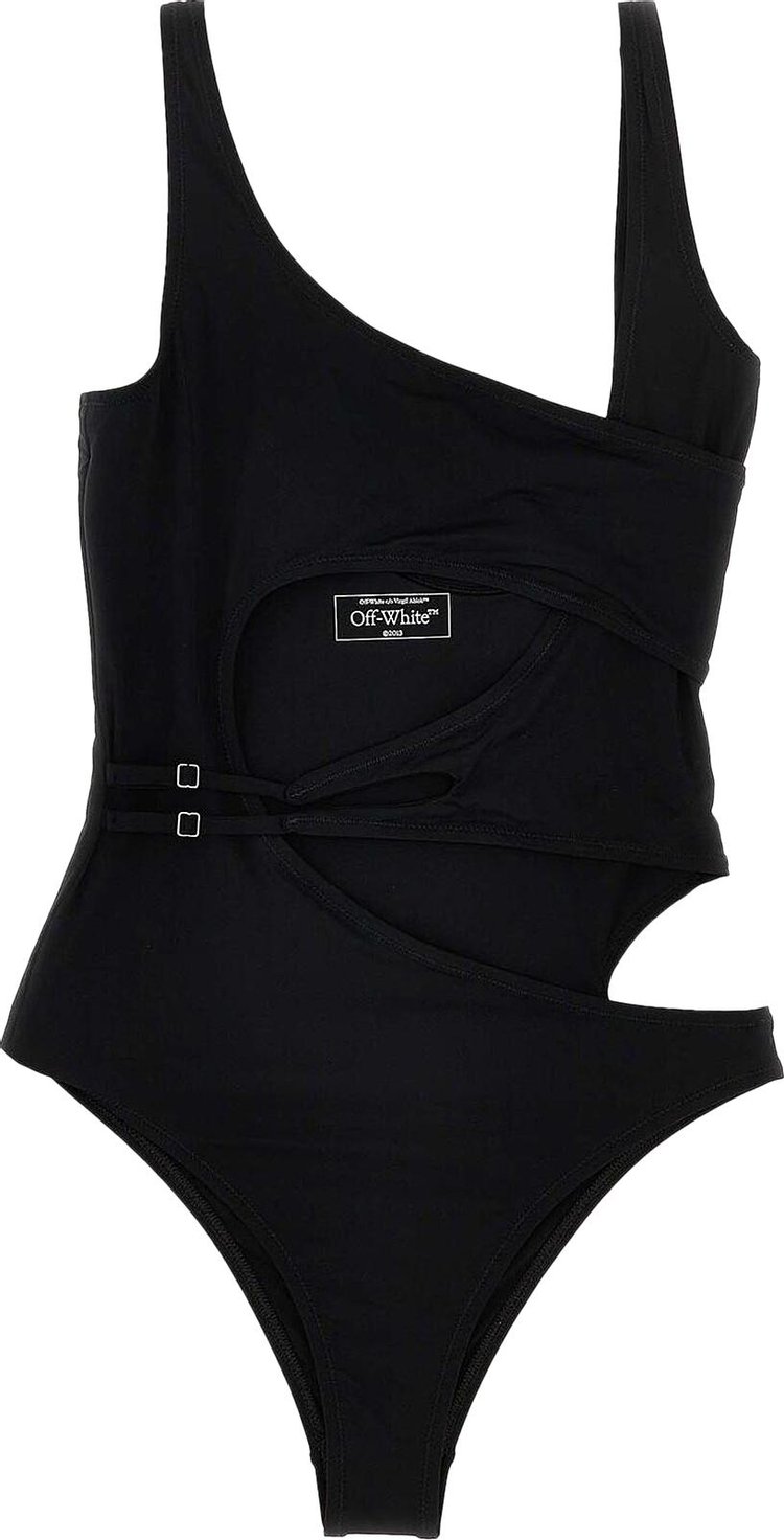 Off White Meteor Swimsuit Black No Color