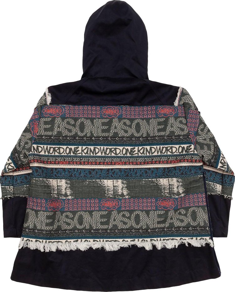 Sacai Eric Haze Jacquard Hooded Blouson Een