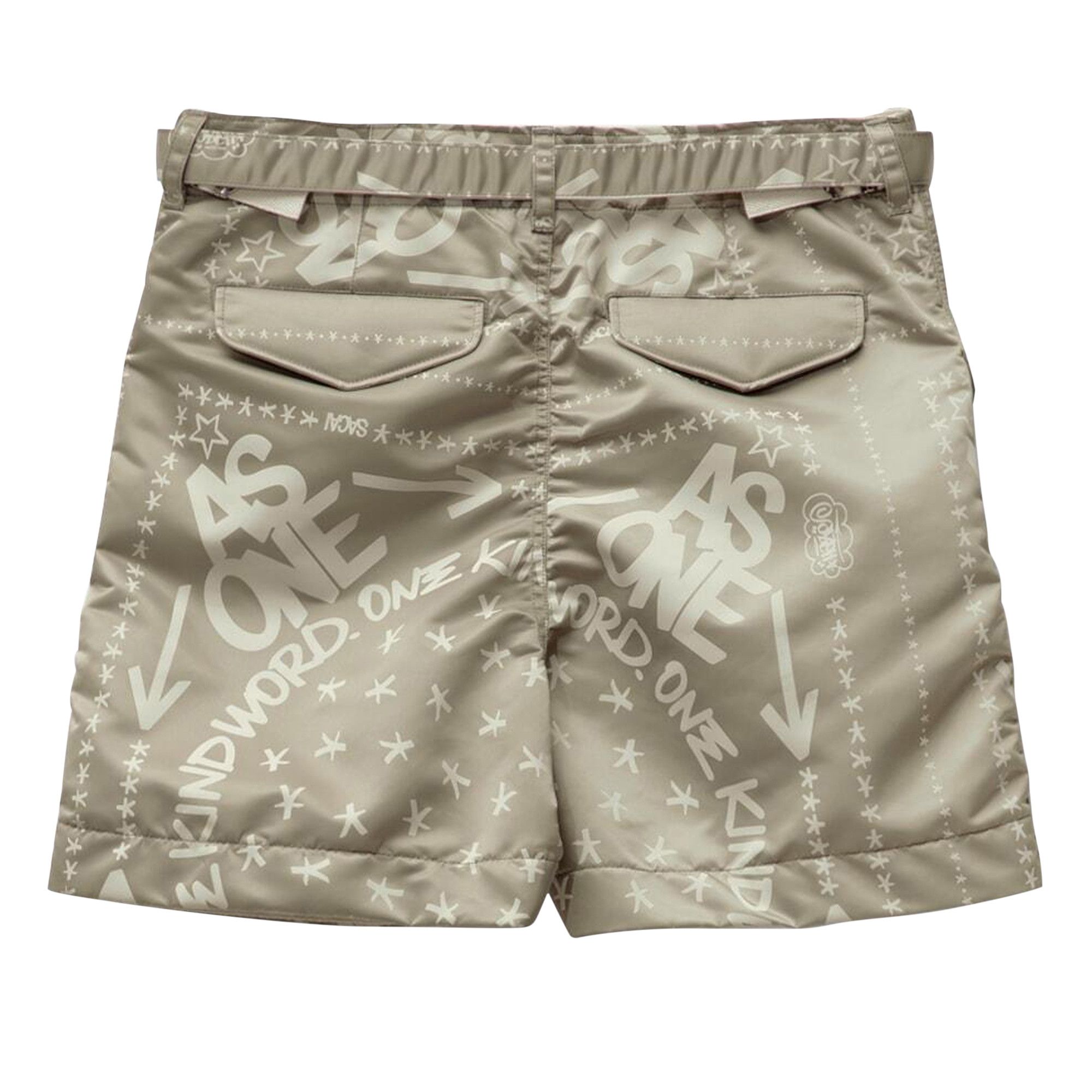 Sacai bandana shorts top