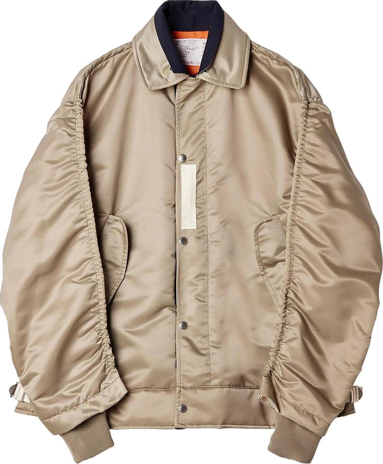 Sacai Nylon Twill Blouson Khaki