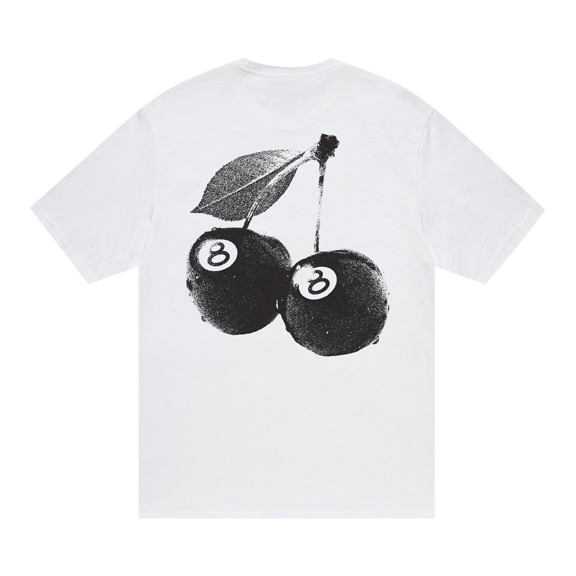 Stussy Cherries 8 Ball T-Shirt White, Size S, M, L. Brand