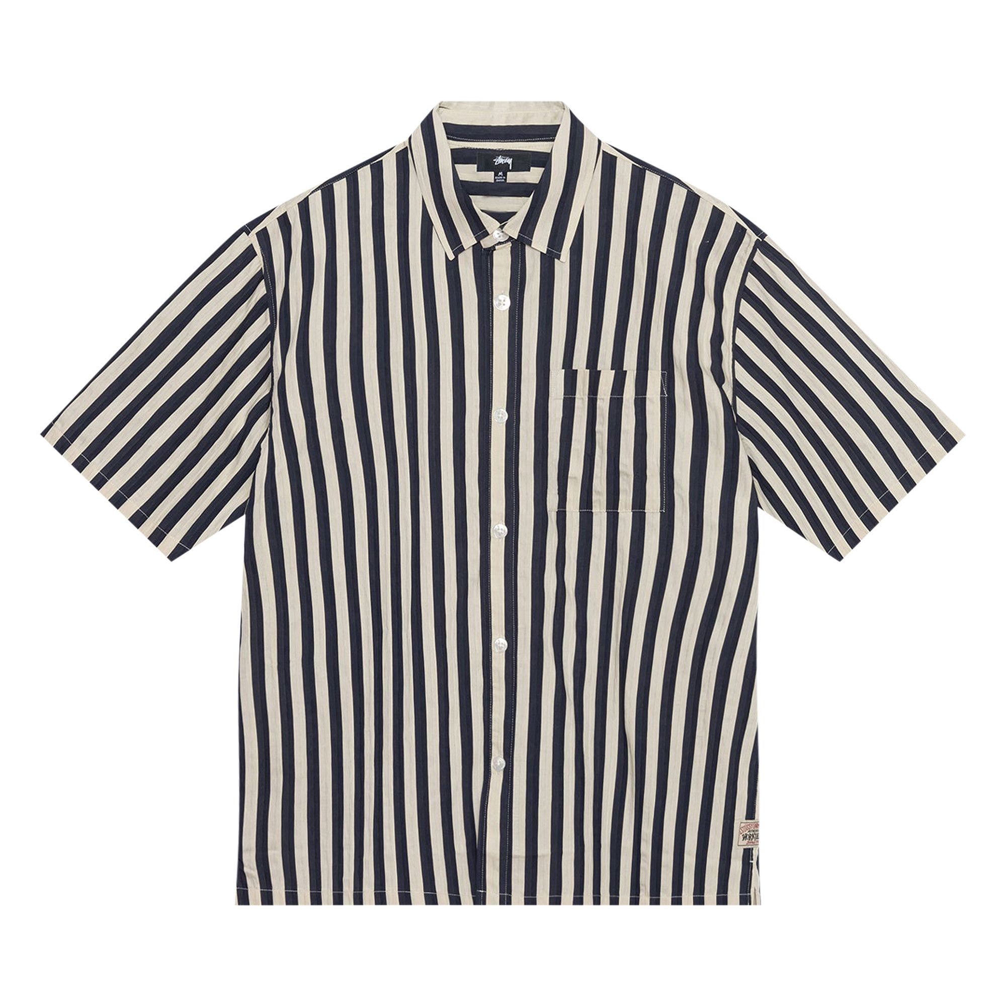 asumi　stussy BOXY STRIPED SHIRT Stüssy - Boxy Striped Shirt | HBX - Globally Curated Fashion