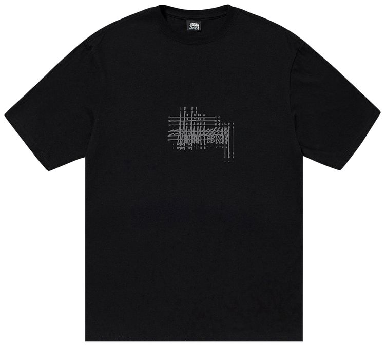 Stussy Refracted Tee Black