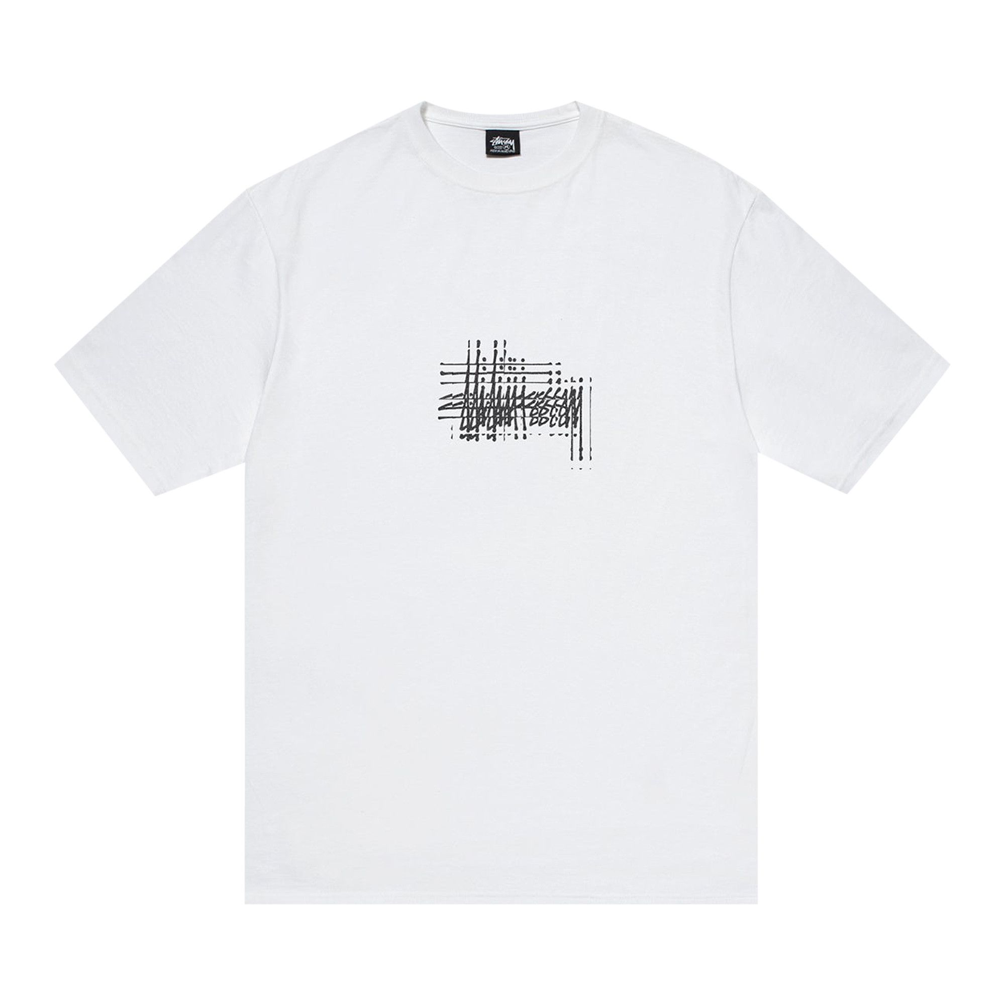 Buy Stussy Refracted Tee 'White' - 1905068 WHIT | GOAT