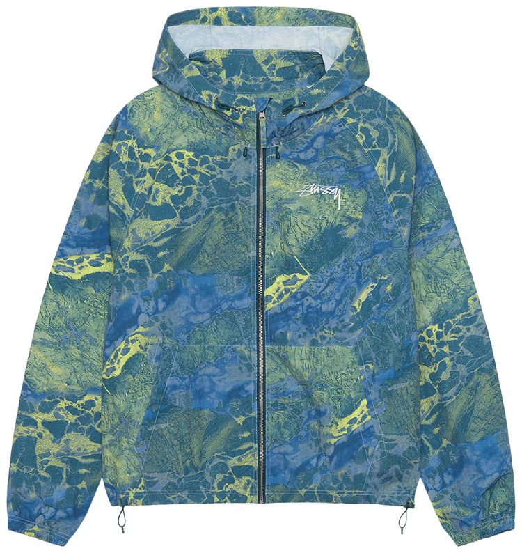 Stussy Realtree Wav3 Beach Shell Wave BlueYellow
