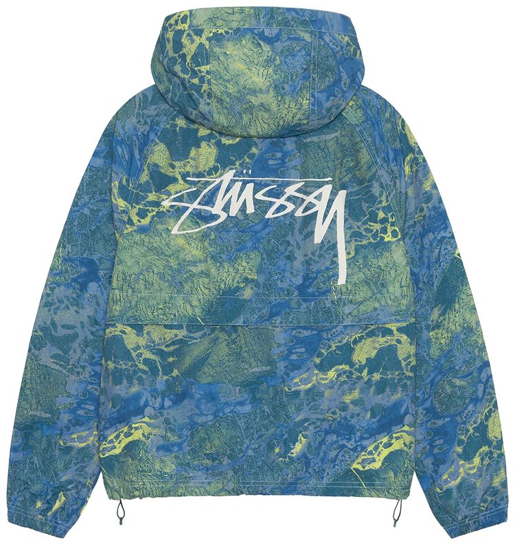 Stussy Realtree Wav3 Beach Shell Wave BlueYellow