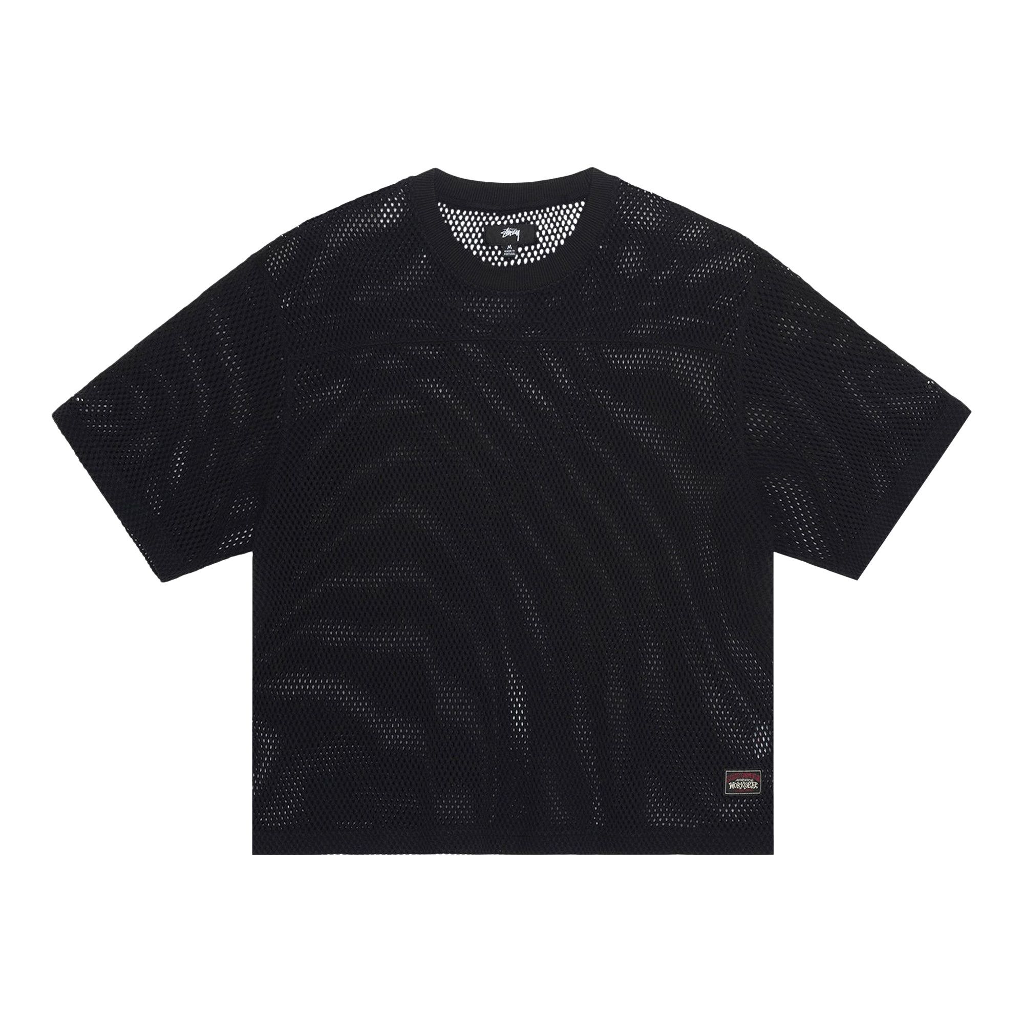 商品画像：Stüssy: Men's Sport Mesh Football Jersey (Green) | DSMNY E-SHOP 3