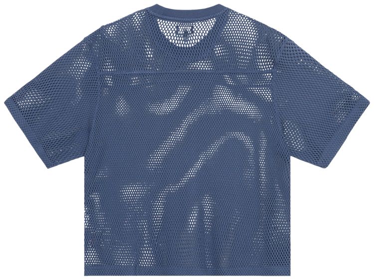 Stussy Mesh Jersey Crew Navy