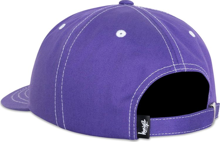 Stussy Mid Depth Stu Arch Strapback Purple