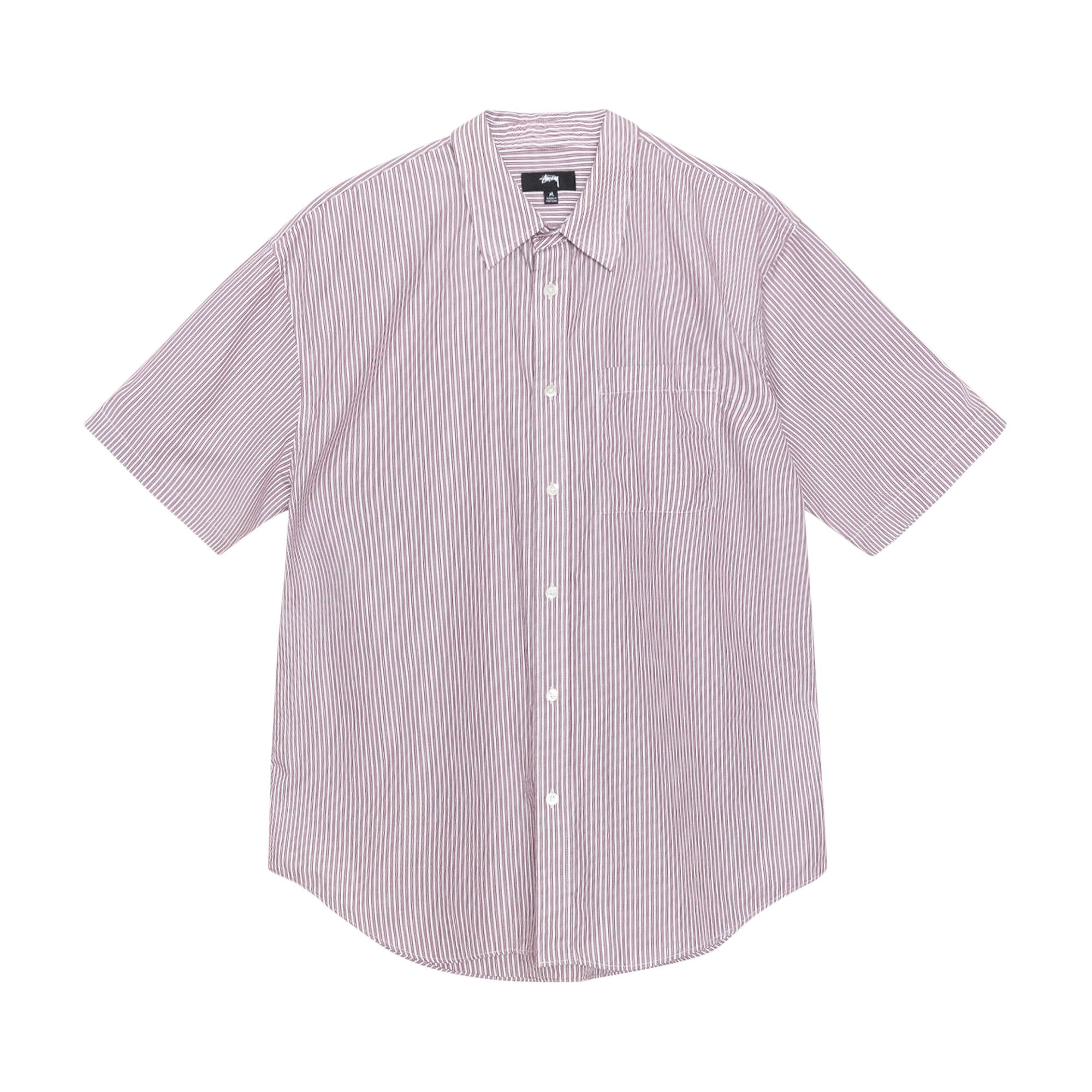 Tシャツ・カットソー STUSSY FW23 QAUDRI SHIRT (1110292 BERR) Stussy Stock DSM New York T-Shirt Black 2024 | ของแท้