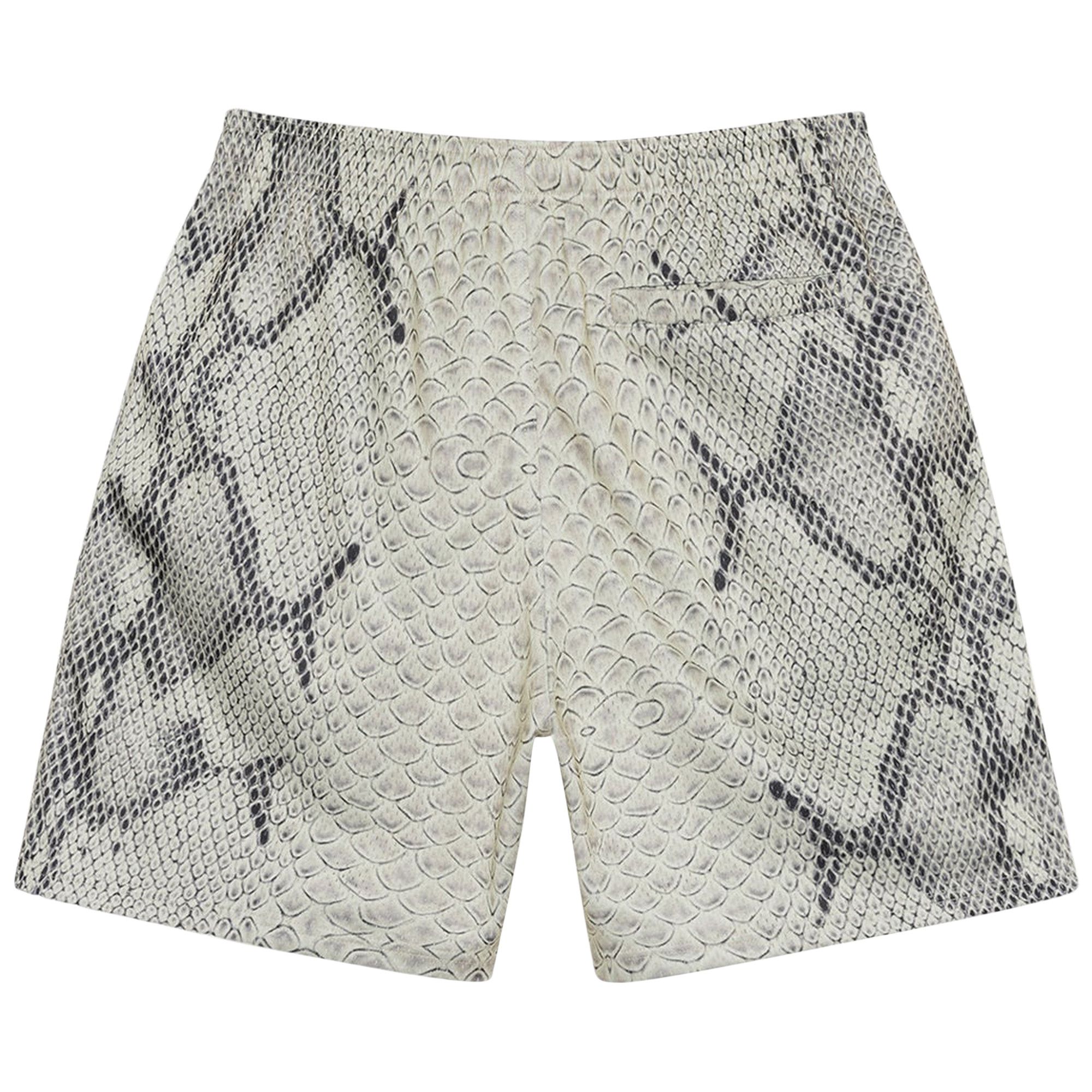 Size xl Stussy Basic Snake Mesh Short 'Bone'