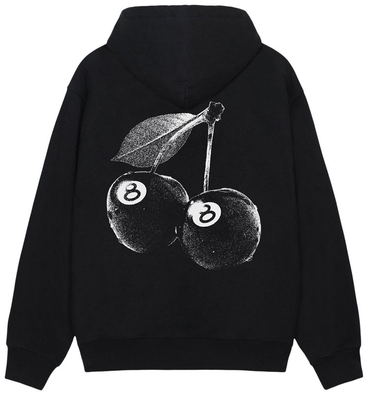 Stussy Cherries Hoodie Black