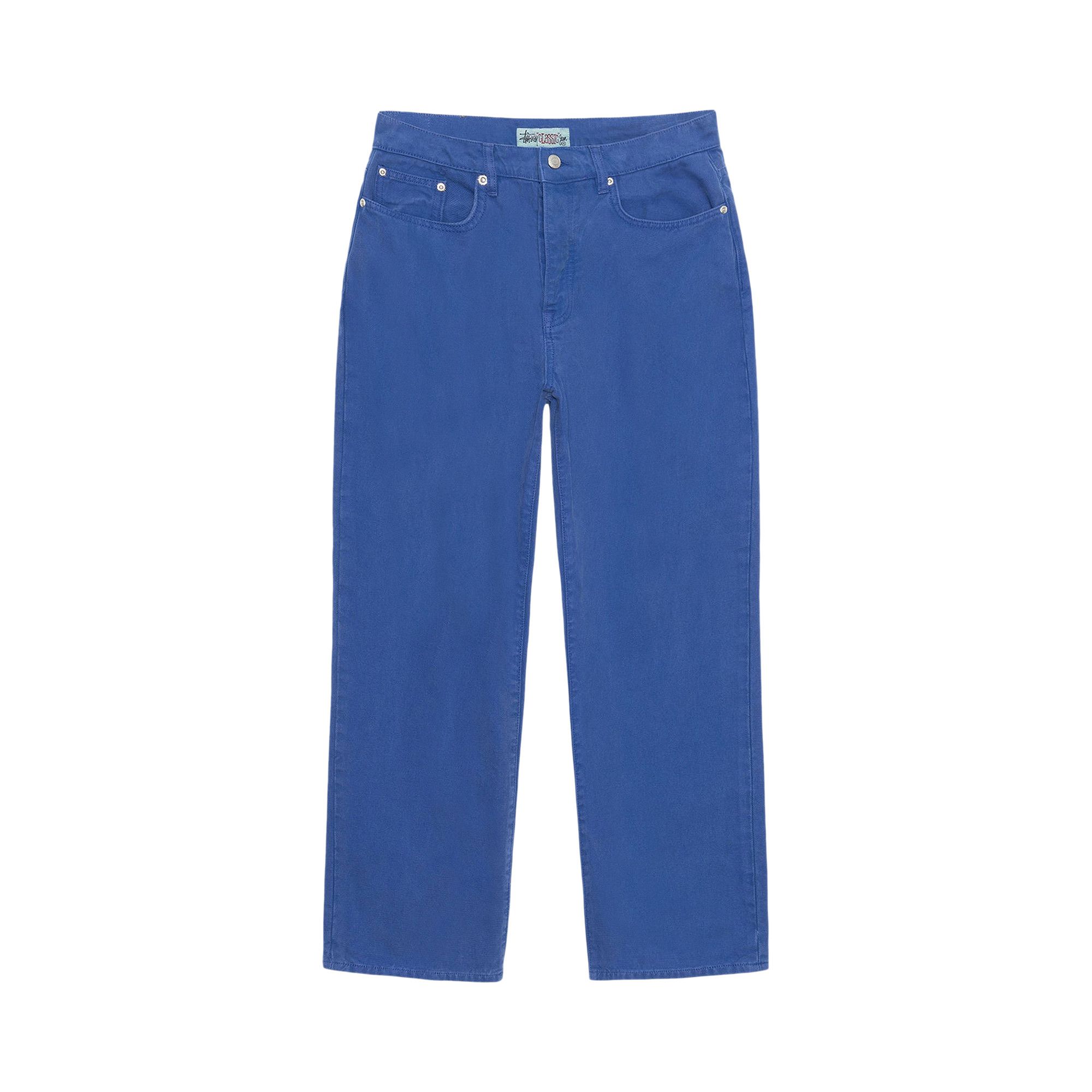 Buy Stussy Washed Canvas Classic Jean 'Baja Blue' - 116659