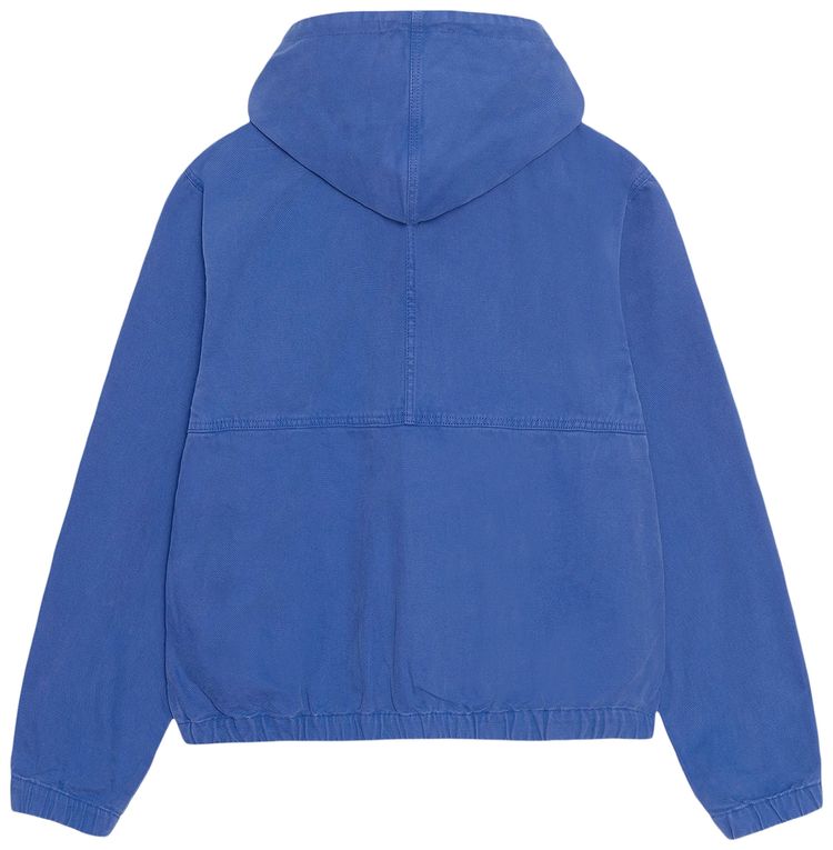 Stussy Unlined Canvas Work Jacket Baja Blue