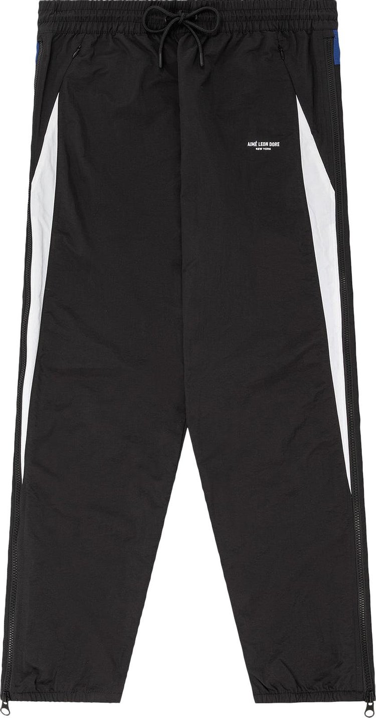 Aime Leon Dore x New York Mets Nylon Track Pant Jet Black