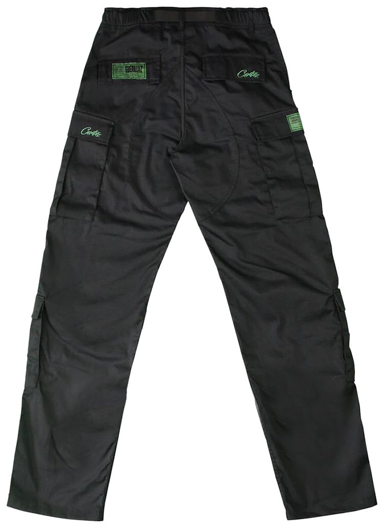 Corteiz Mula Guerillaz Cargos BlackGreen