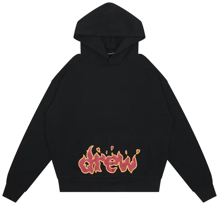 Drew House Lit Drew Hoodie Black