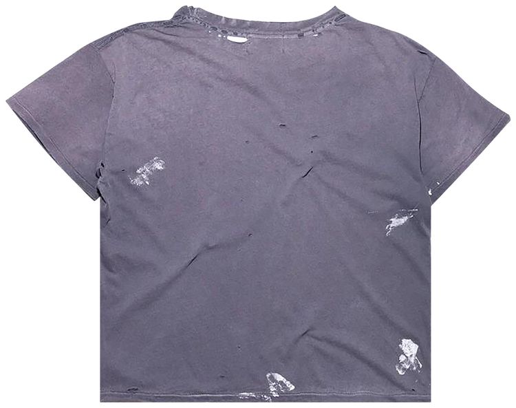 Enfants Riches Deprimes Classic Logo T Shirt Paint Grey