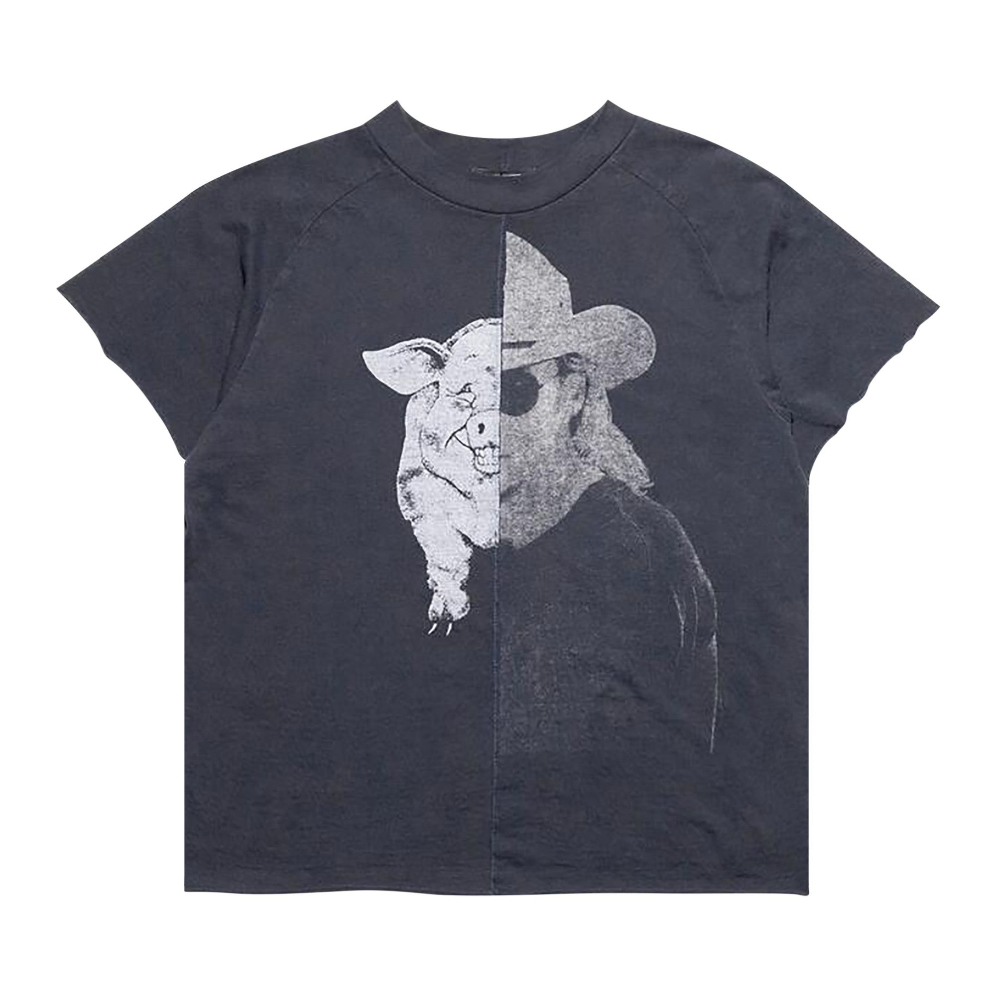 Tシャツ・カットソー ENFANTS RICHES DEPRIMES NUN ASSEMBLAGE BABY TEE ENFANTS RICHES DÉPRIMÉS | Nun Assemblage Baby Tee | Antonioli.eu