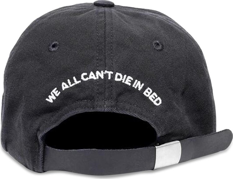 Enfants Riches Deprimes Die In Bed 6 Panel Hat Black