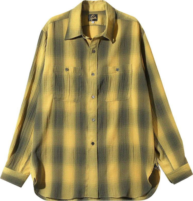 Needles Work Shirt Yellow