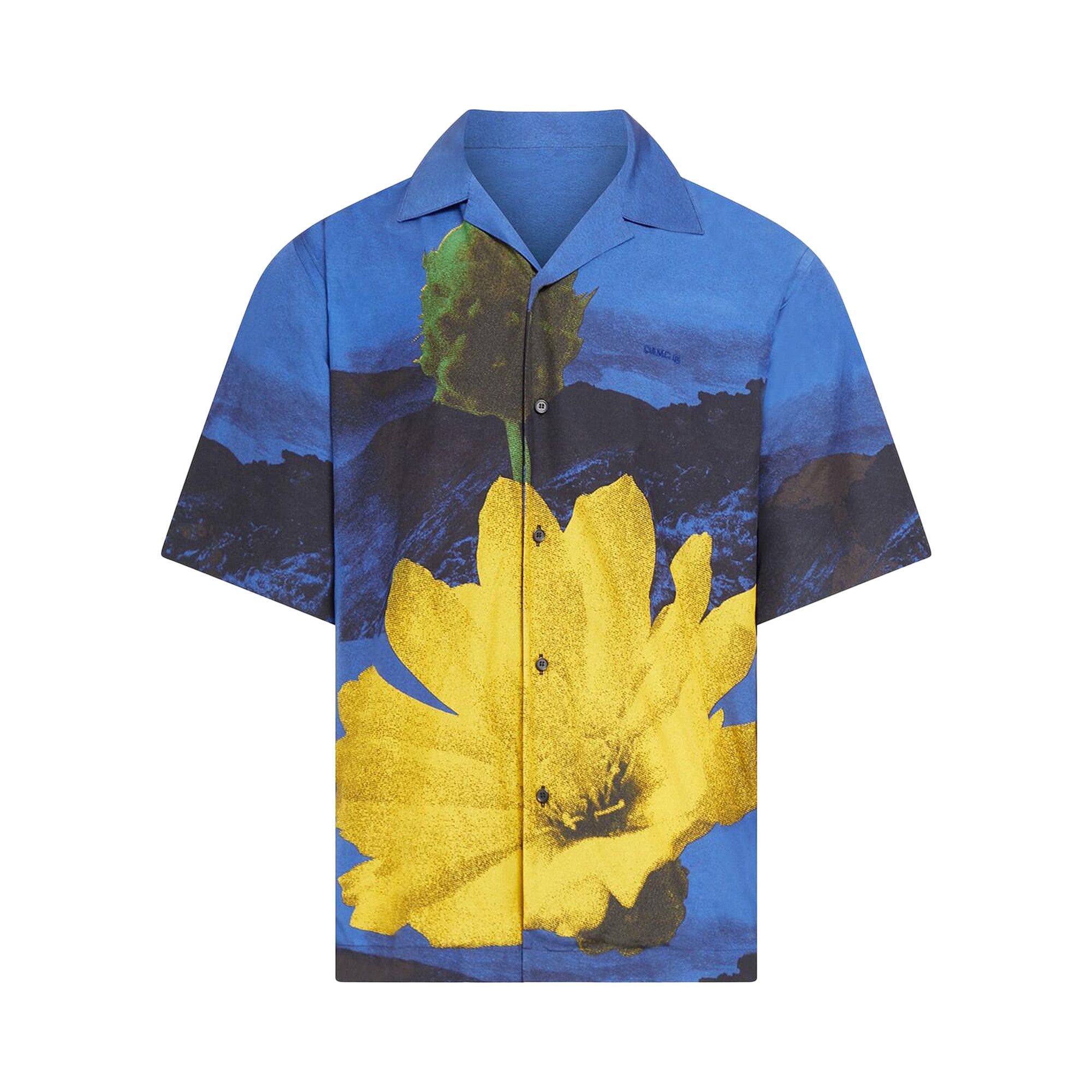 Buy OAMC Kurt Floral Shirt 'Blue' - 23E28OAU61 VICOA016 400 Buy OAMC Kurt Floral Shirt 'Blue' - 23E28OAU61 VICOA016 400