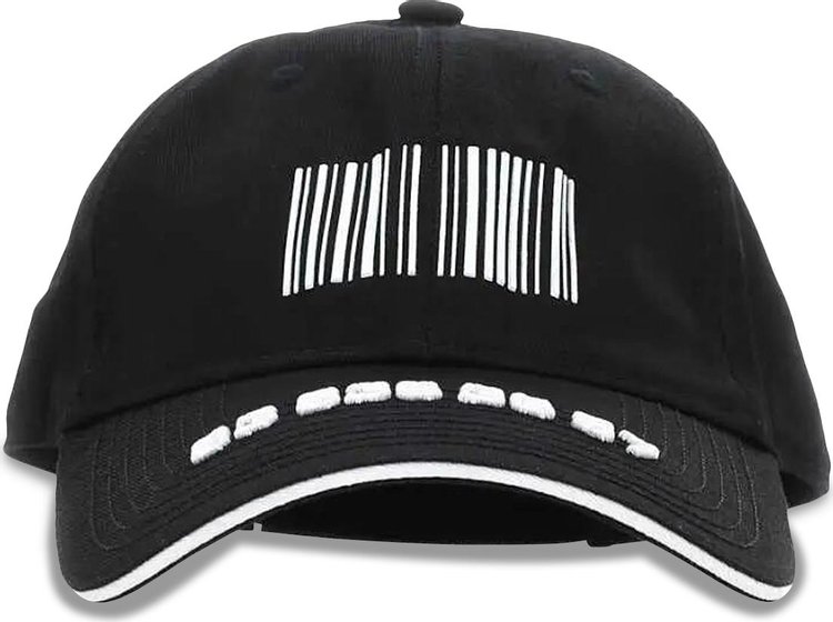 VTMNTS Barcode Cap Black