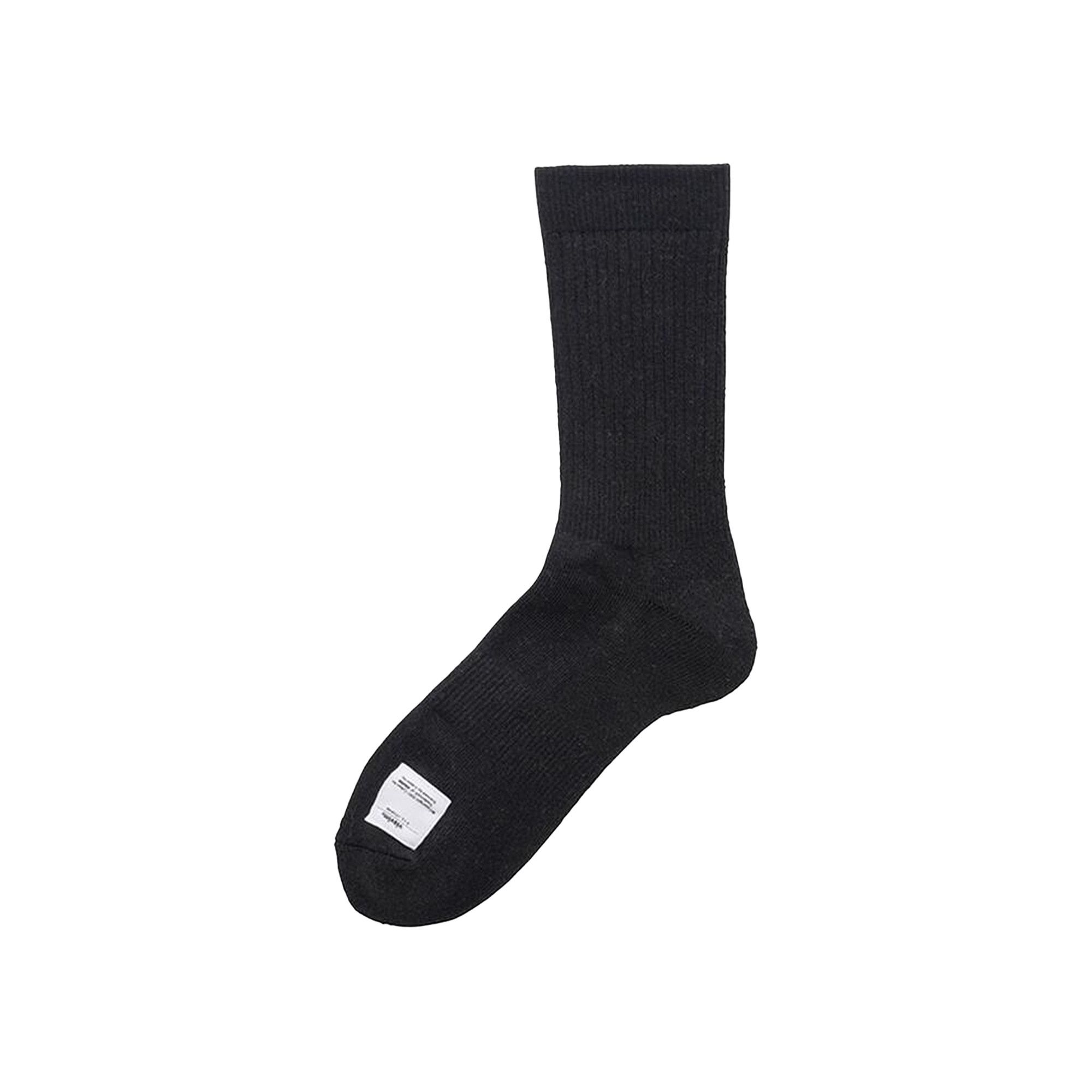 Buy Visvim Achilles Socks (2 Pack) 'Black' - 124103003009 BLAC