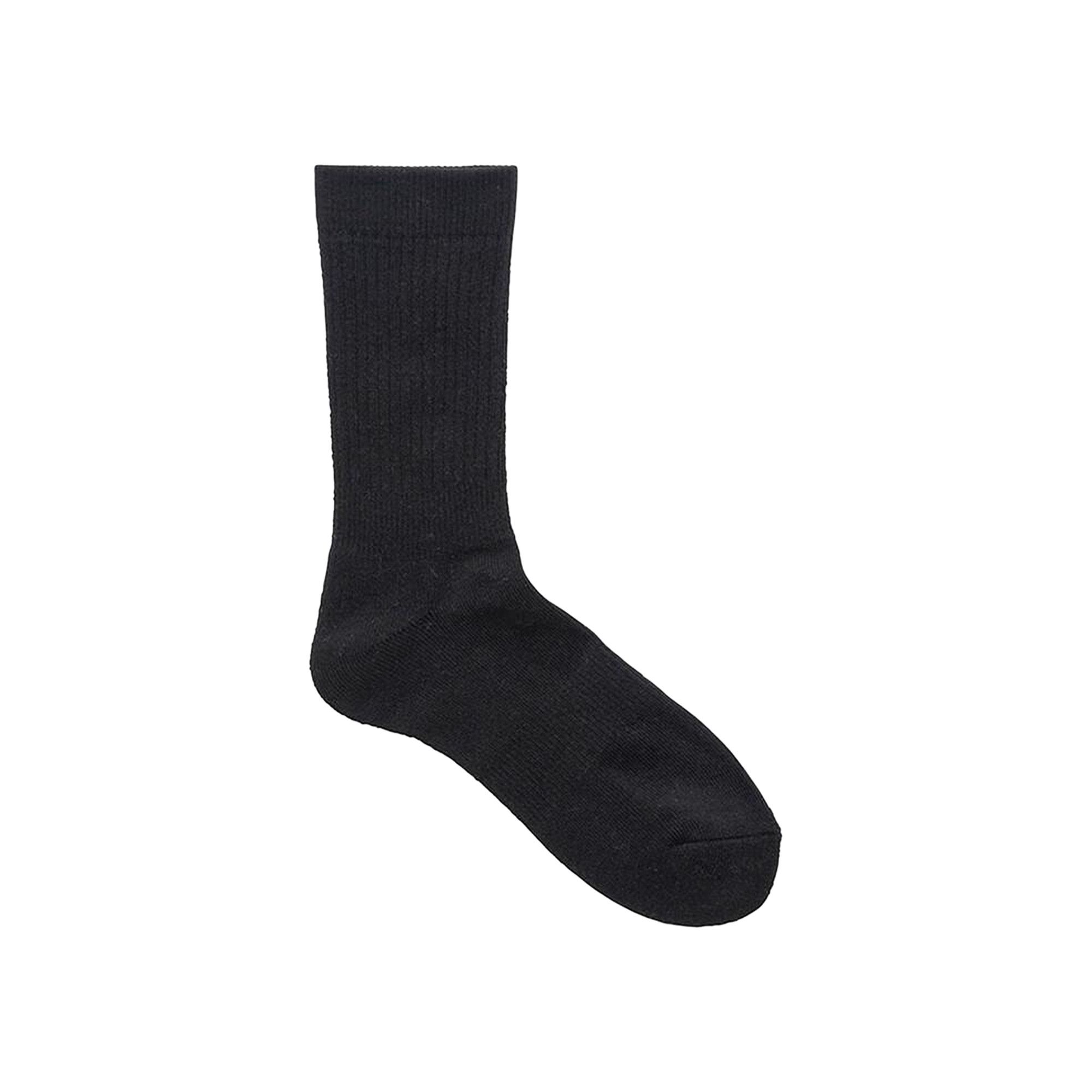 Buy Visvim Achilles Socks (2 Pack) 'Black' - 124103003009 BLAC