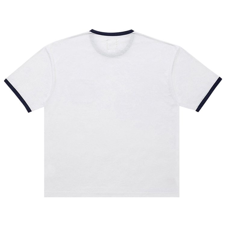 Visvim Amplus Ringer T Shirt WhiteNavy