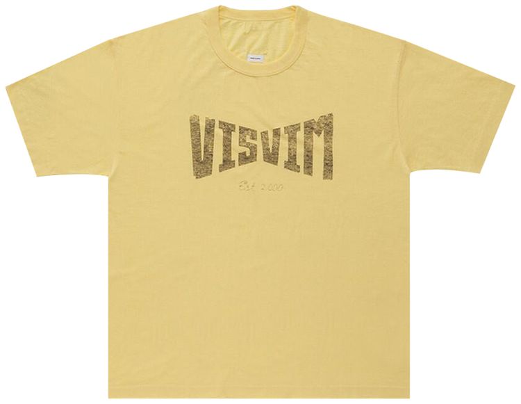 Visvim Heritage Printed T Shirt Yellow