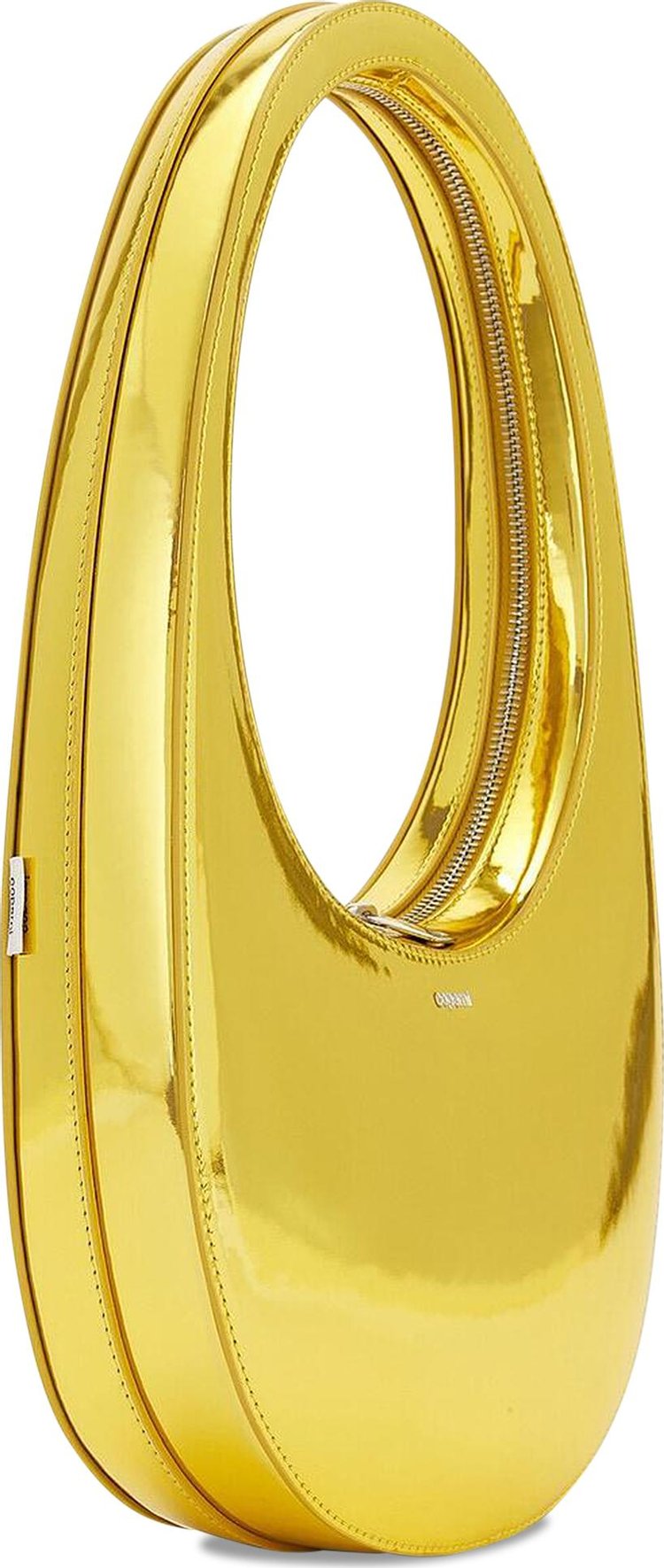 Coperni Metallic Swipe Bag Gold