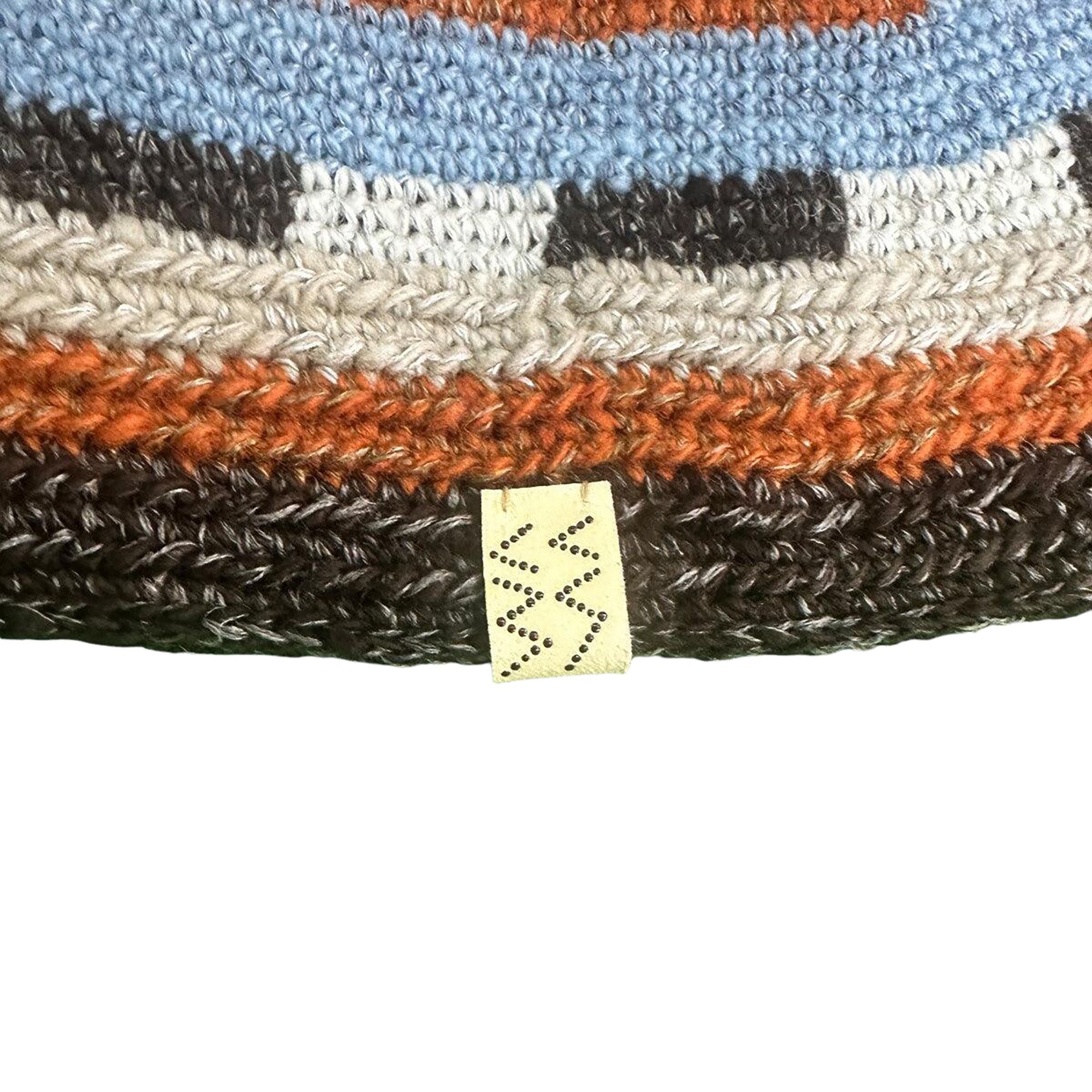 Buy Visvim Meda Crochet Knit Hat 'Multicolor' - 124103003019