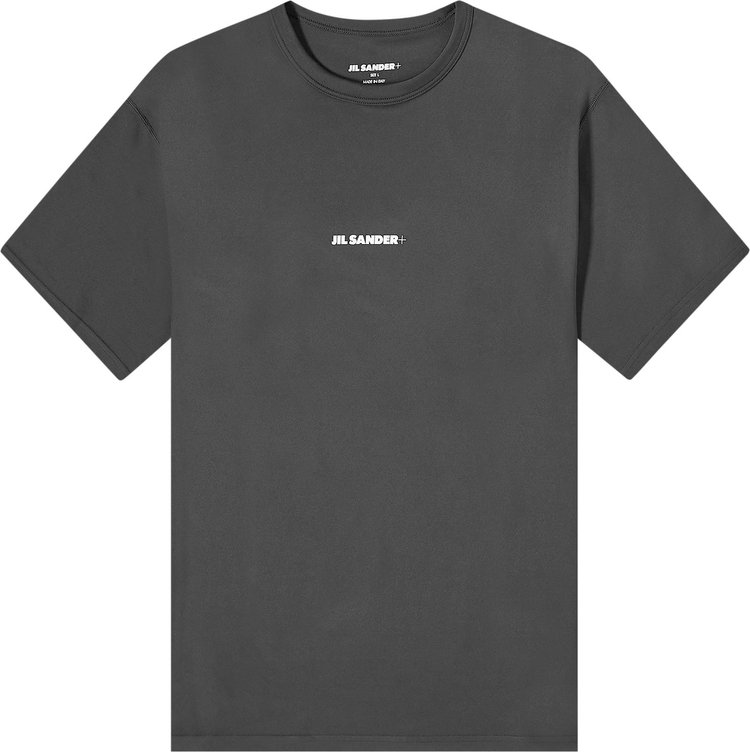 Jil Sander Short Sleeve Active Jersey T Shirt Black