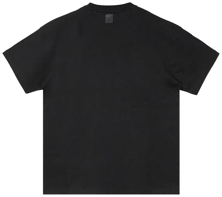 Raf Simons Oversized T Shirt With Hand Sign Print Black
