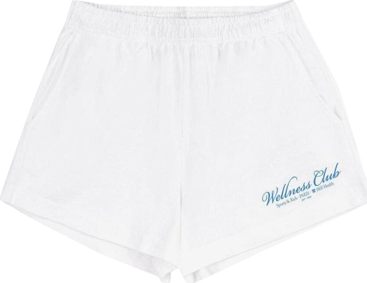 Sporty  Rich 1800 Health Disco Short WhiteOcean