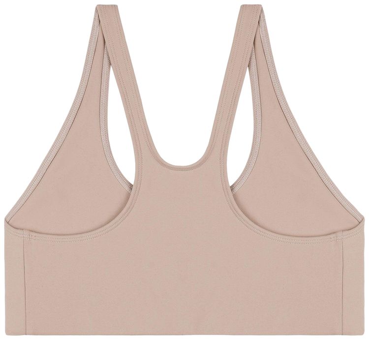 Sporty  Rich Stay Active Sports Bra ElephantWhite