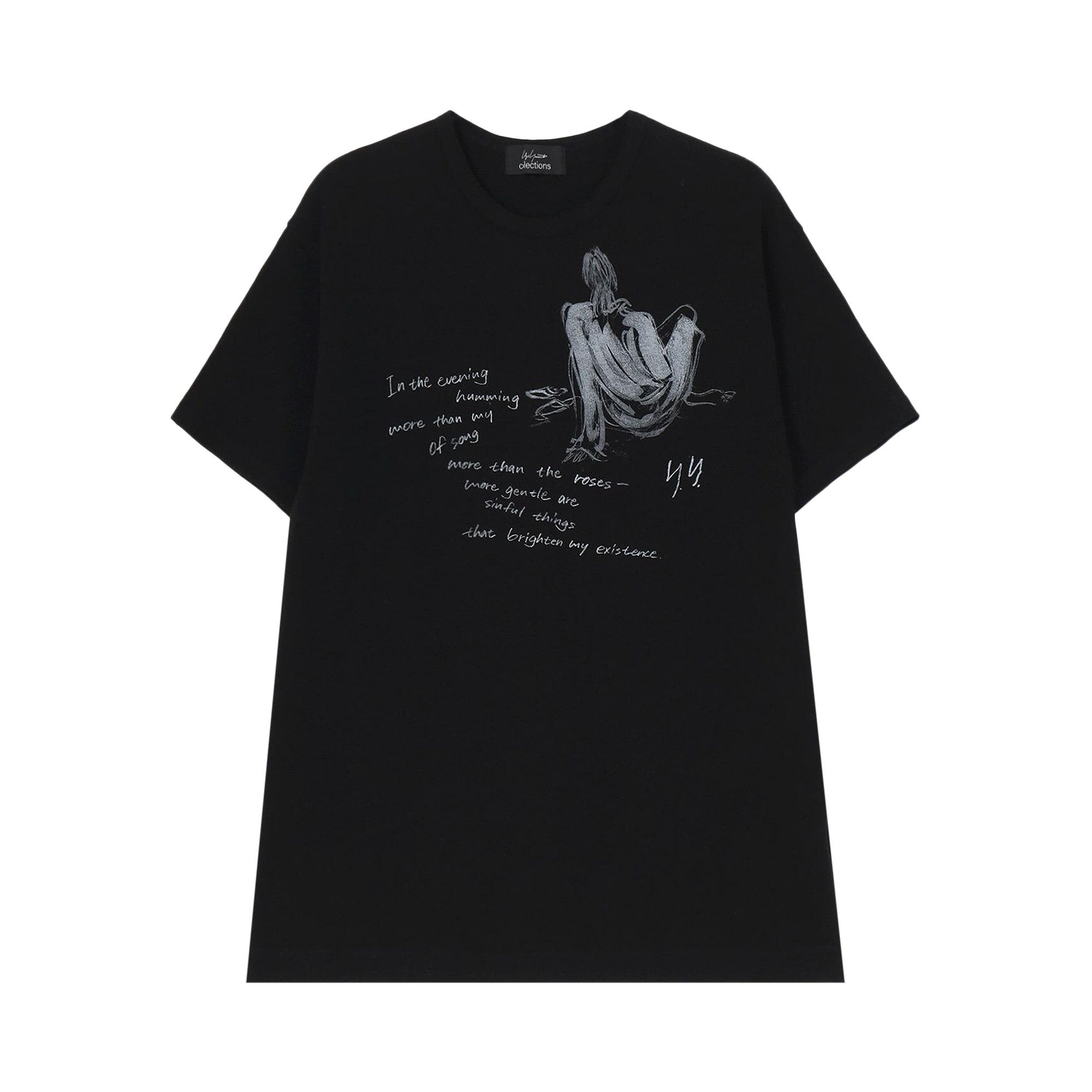 トップス Yohji Yamamoto COMBED JERSEY PIGMENTED Yohji Yamamoto COMBED JERSEY PIGMENTED