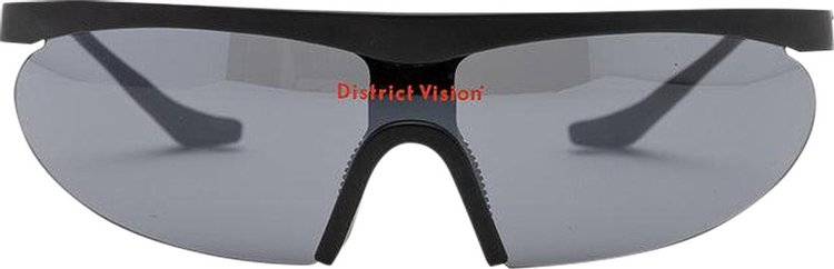 District Vision Koharu Eclipse Sunglasses Black