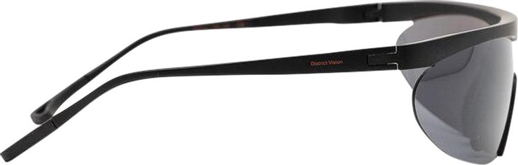 District Vision Koharu Eclipse Sunglasses Black