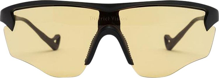 District Vision Junya Racer Sunglasses BlackYellow