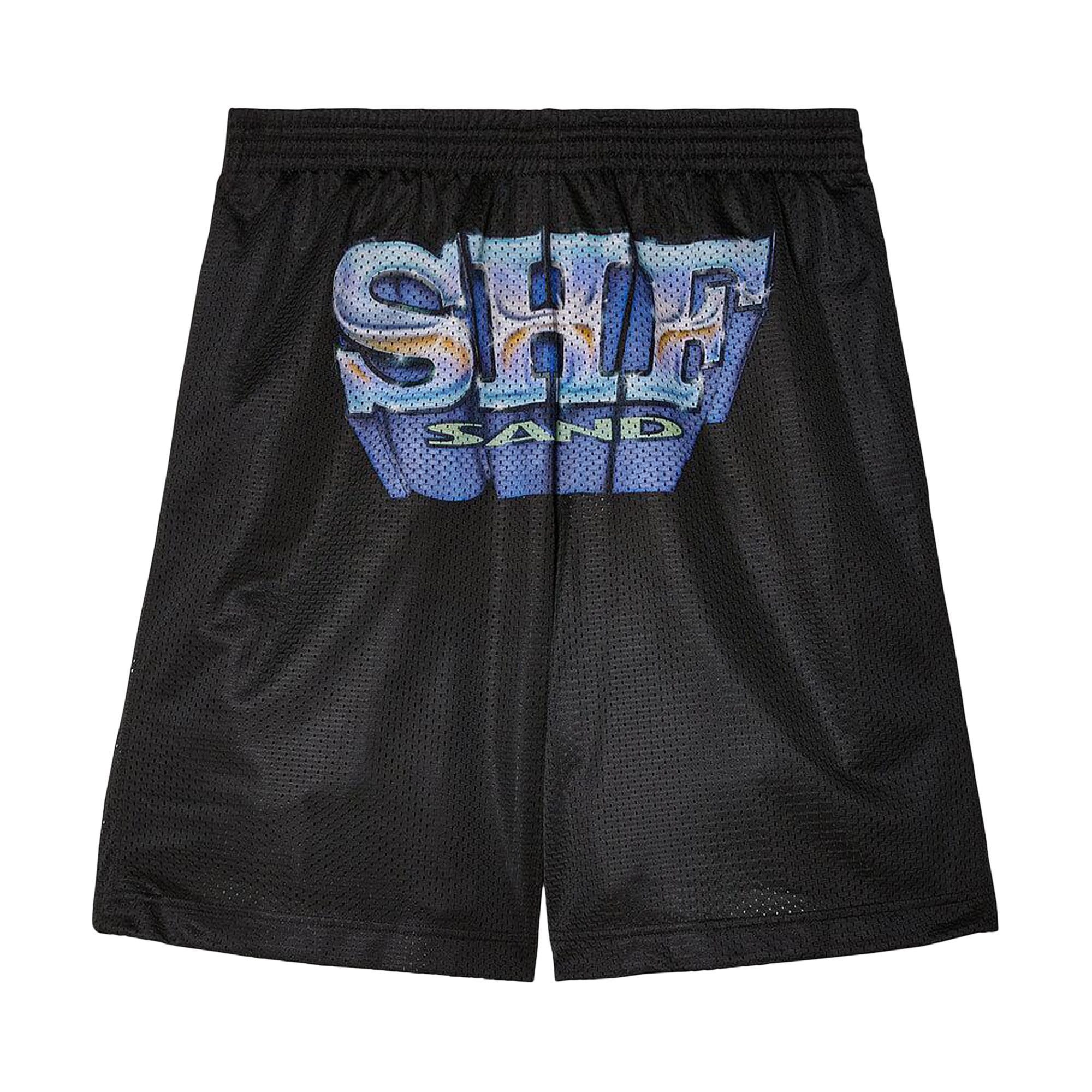Buy Sky High Farm Workwear Sand Mesh Shorts 'Black